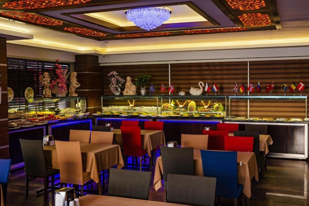Kleopatra Blue Hawai Hotel อลันยา ภายนอก รูปภาพ