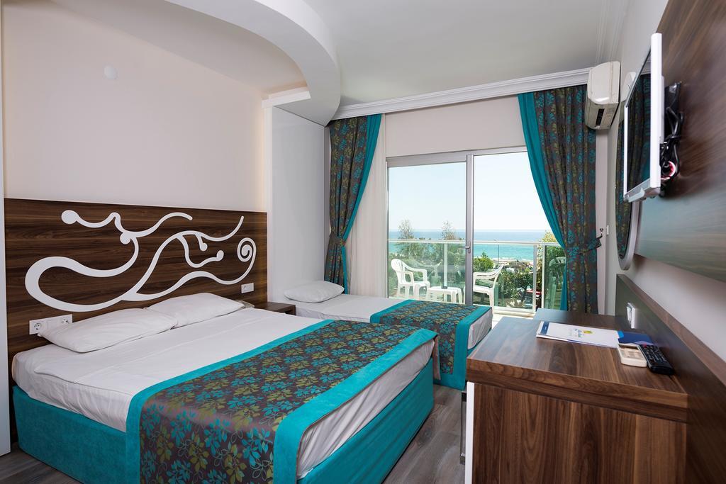 Kleopatra Blue Hawai Hotel อลันยา ห้อง รูปภาพ