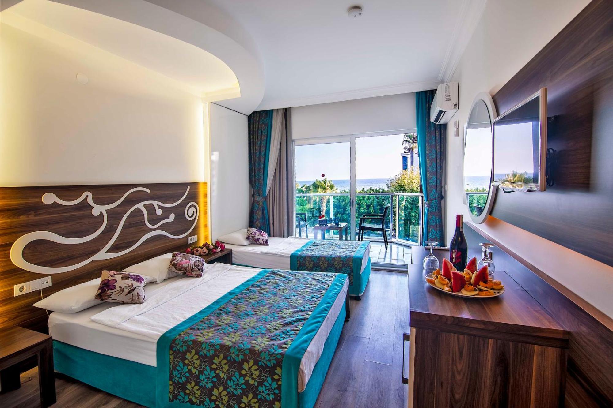 Kleopatra Blue Hawai Hotel อลันยา ภายนอก รูปภาพ
